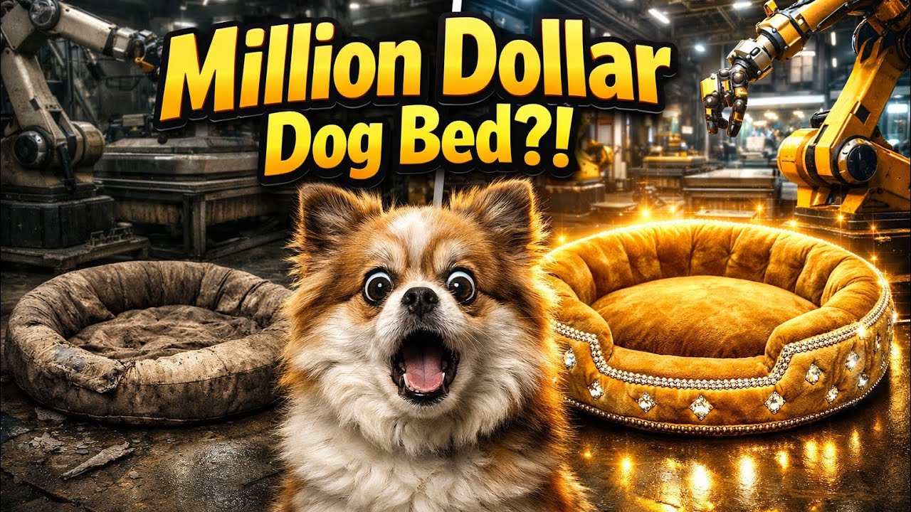 How Million-Dollar Dog Beds Are Made | Inside The Most Advanced Pet Bed Factory