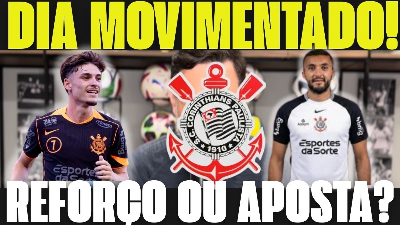 🚨NOTÍCIAS DO CORINTHIANS: BOMBA NO TIMÃO! ZAKARIA LABYAD CHEGA E DIVIDE A FIEL/ BIDON DE VOLTA!