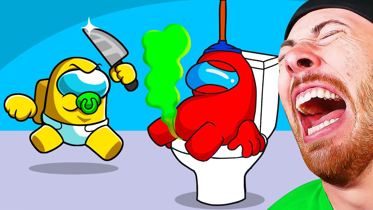 FUNNY ANIMATIONS That will Make you LAUGH (Among Us)