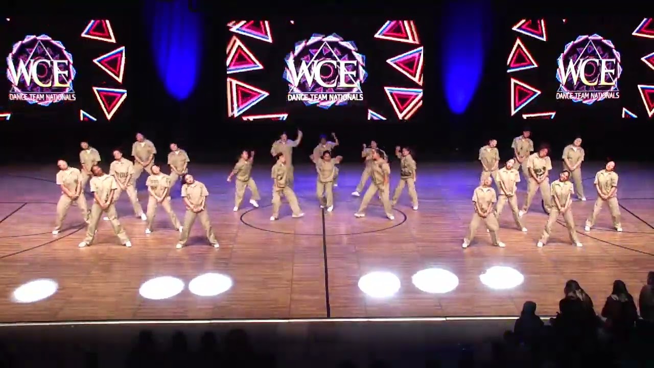 WCE 2024 Nationals 1st Place Large Hip Hop Gold Cerritos