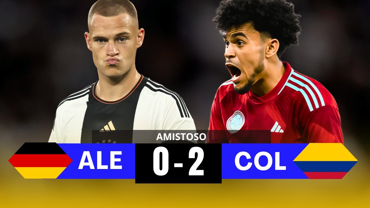 El Amistoso Colombiano que APLASTO la Historia de Alemania (2-0) 🇨🇴