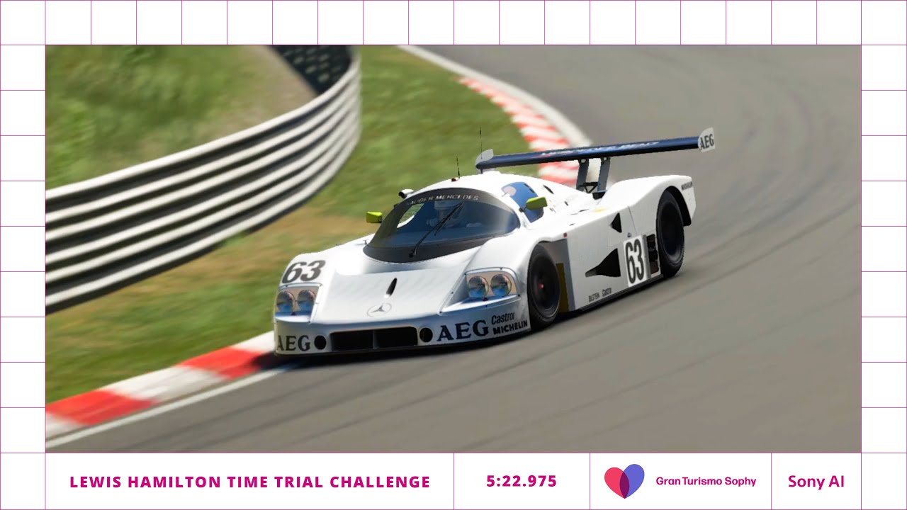 Gran Turismo Sophy - Lewis Hamilton Time Trial Challenge - Nürburgring Nordschleife