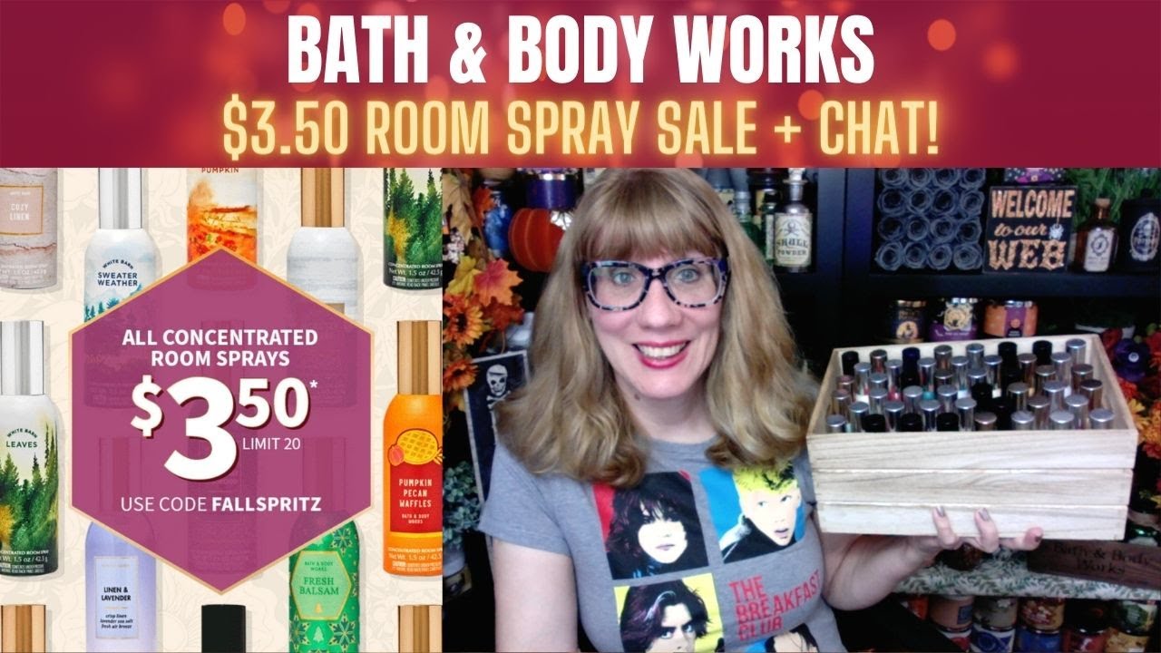 Bath & Body Works $3.50 Room Spray Sale + Chat!