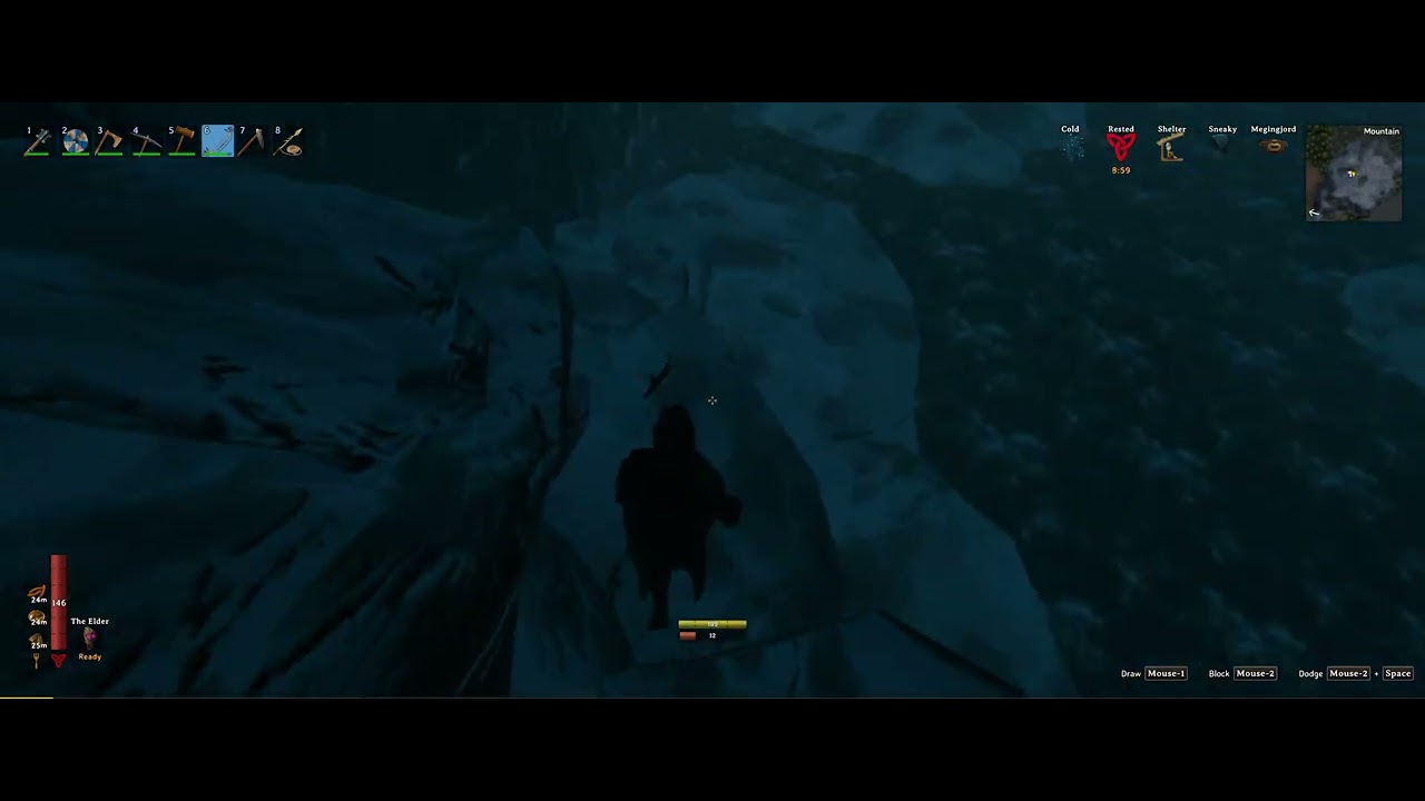 Valheim, 1st ice golem found.