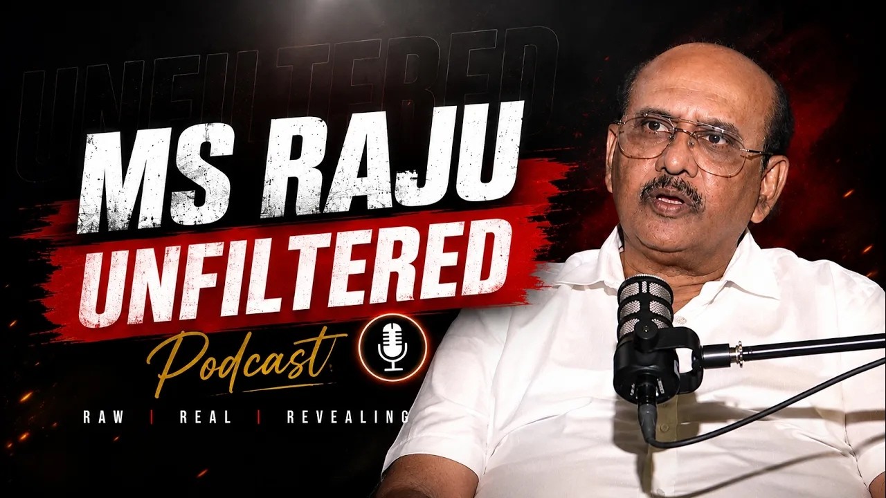 MS Raju UNFILTERED Podcast | on Agadha, Mahesh Babu, Prabhas & Cinema | Promo - TV9