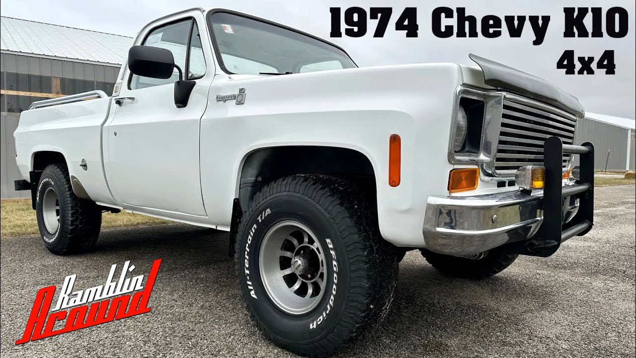 1974 Chevy K10 Short Bed 4x4 350 V8