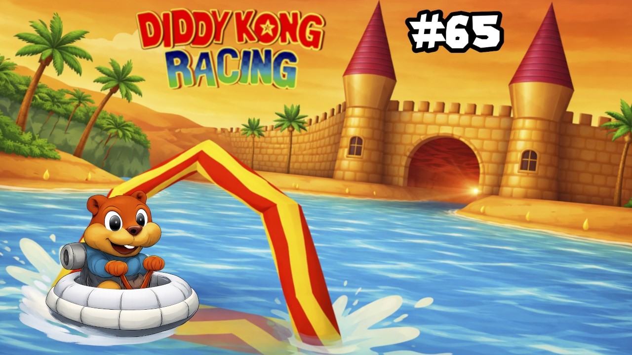 Diddy Kong Racing #65 – Na lagoa pirata, o caminho mais perigoso de Sherbet Island, Pirate Lagoon