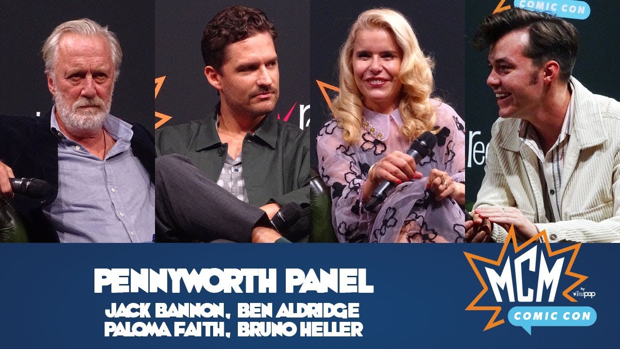 Pennyworth Panel - Jack Bannon, Ben Aldridge, Paloma Faith - MCM London - Oct 2019