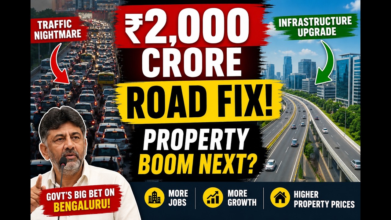 ₹2,000 Crore Road Upgrade | Bengaluru's Biggest Infrastructure Push