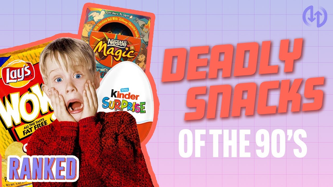 10 90s Snacks That Got Banned for Almost Killing You | Ranked