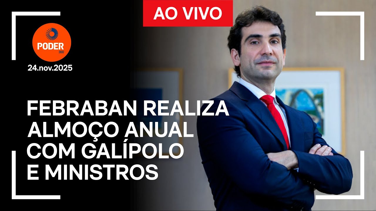Ao vivo: Febraban realiza almoço anual com Galípolo e ministros