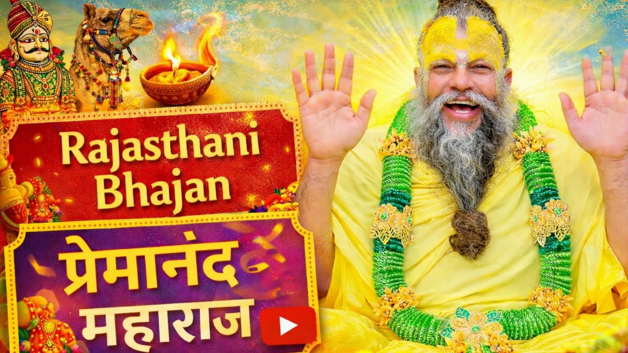 🌺🙌 Premanand Ji Ri Kripa Apar ✨।new Rajasthani bhajan 