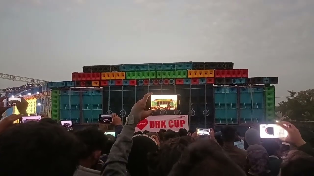 🎵Power Music 🎵 রাতে  তার খেলা দেখাচ্ছে 🔥 , জনসমুদ্র 🤘#powermusic  .