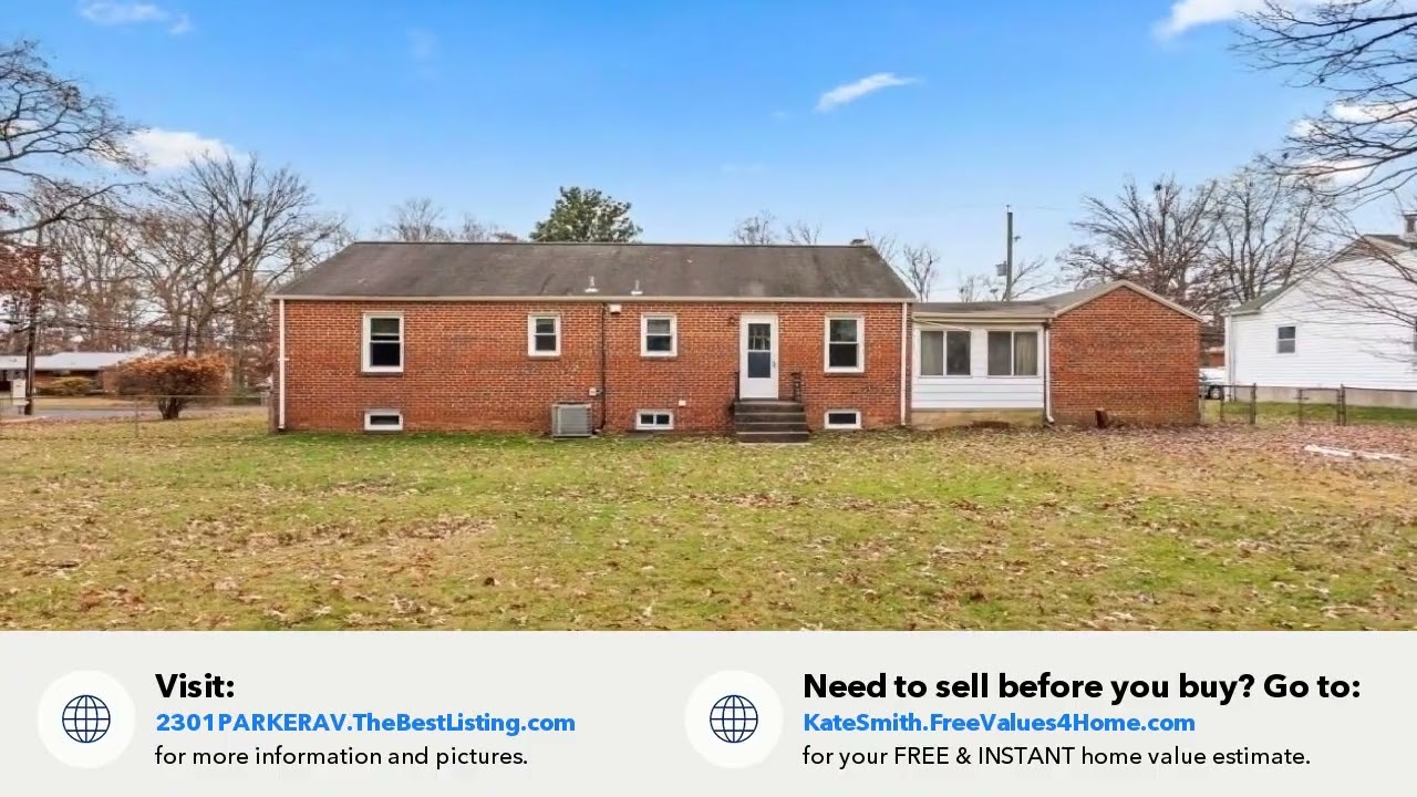 2301 PARKER AVENUE, SILVER SPRING, MD Presented by Kate Smith.