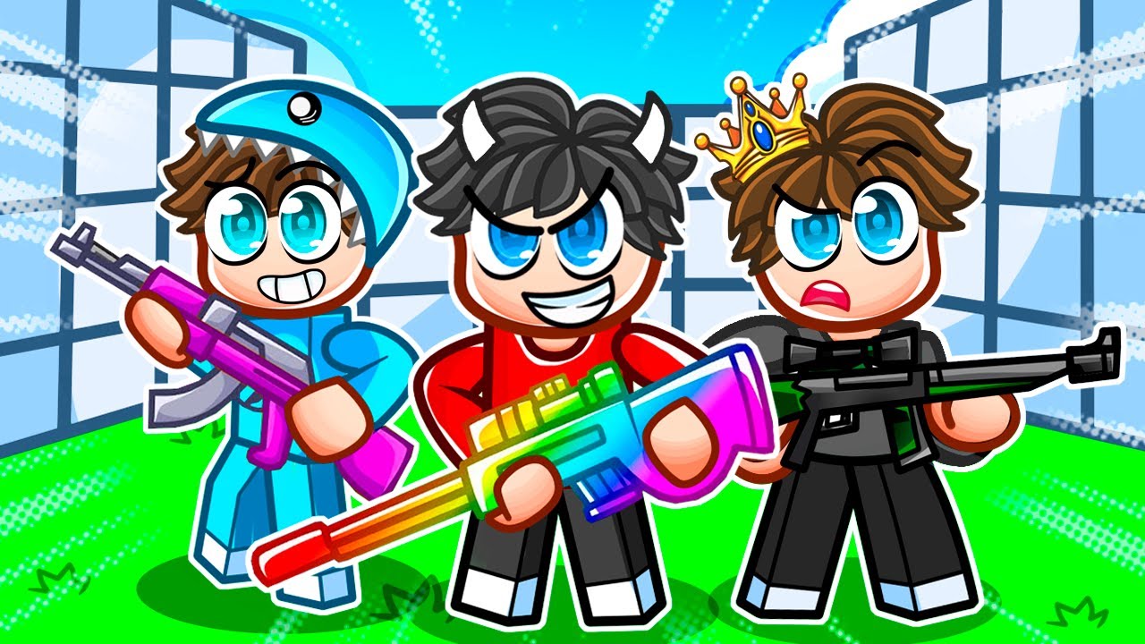 Vi Spiller Mod Professionelle I Rivals I Roblox!