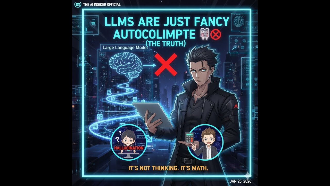 LLMs Are Just Fancy Autocomplete (The Truth) 🧠🚫