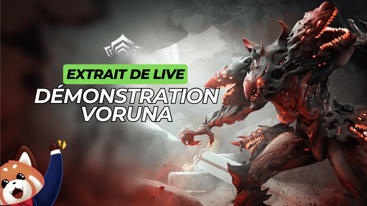 Démonstration Voruna la GOAT #warframe