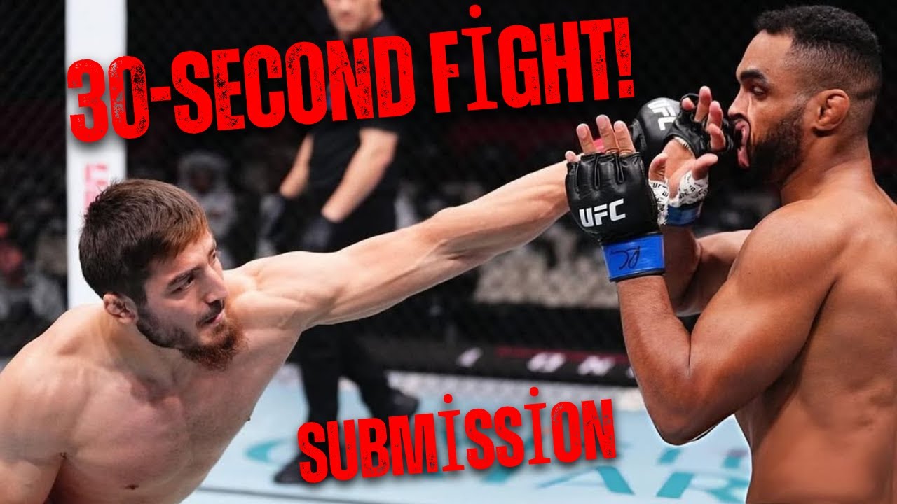 Abdulrakhman Yakhyaev vs Rafael Cerqueira l 30-Second Fight!