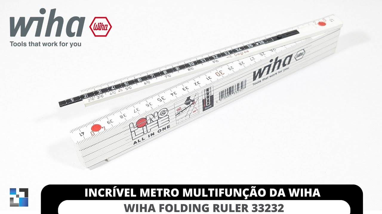 🇨🇭 INCRÍVEL METRO MULTIFUNÇÃO DA WIHA 33232!