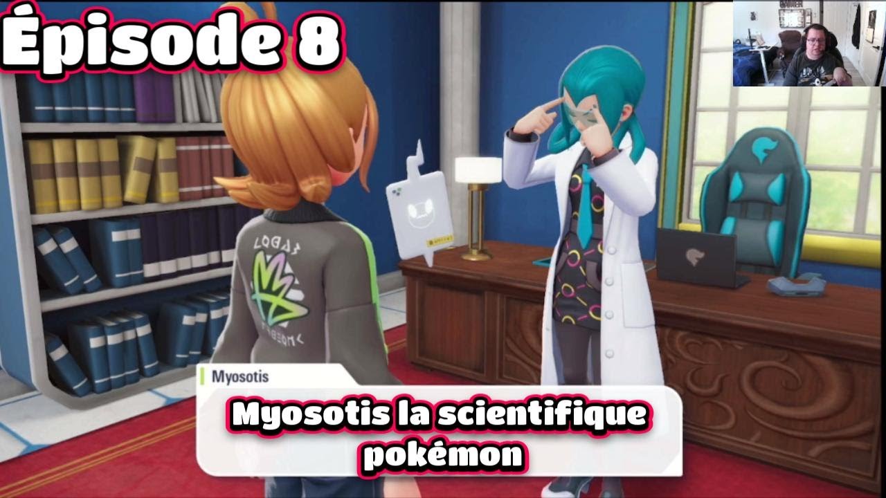 Myosotis la scientifique pokémon. Legend pokémon Z-A. Épisode 8.