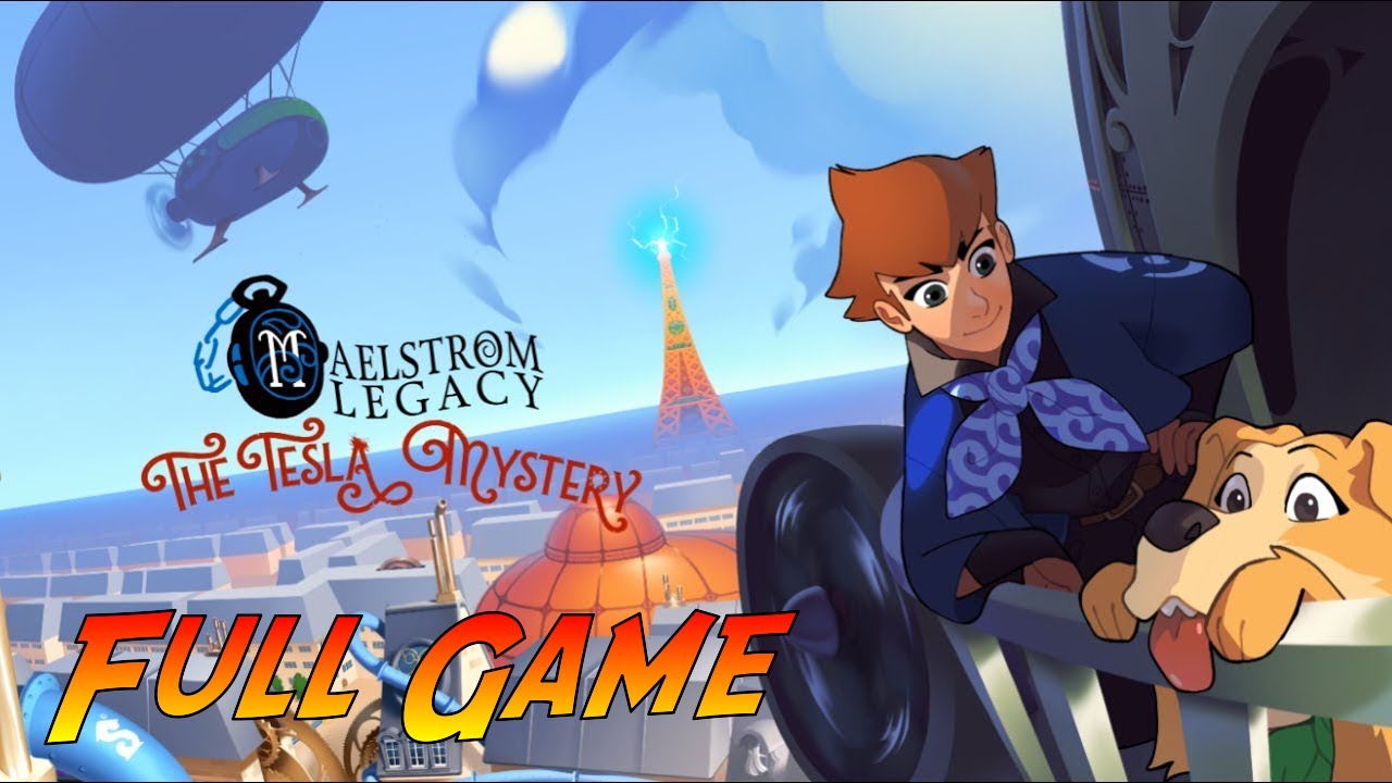 MAELSTROM LEGACY: The Tesla Mystery | Complete Gameplay Walkthrough - Full Game | No Commentary