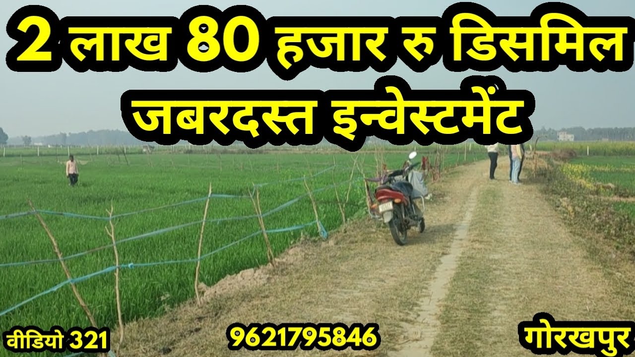 Plot in Gorakhpur| गोरखपुर मे सस्ता प्लॉट| आराजी चौरी #video #vlog #viral #best #gorakhpur #plot
