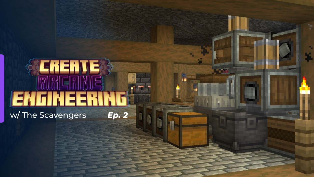 Building, Tinkering, Creating | Create: Arcane Engineering E2