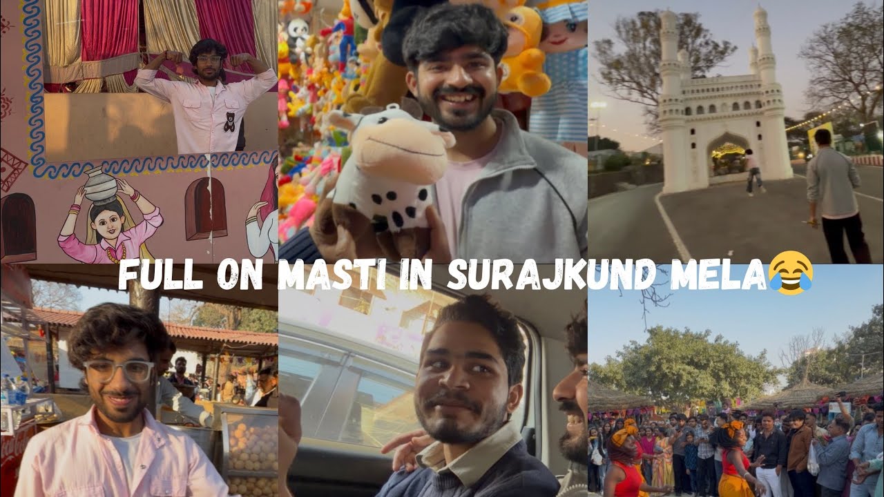Funniest vlog of surajkund mela😂😂❤️