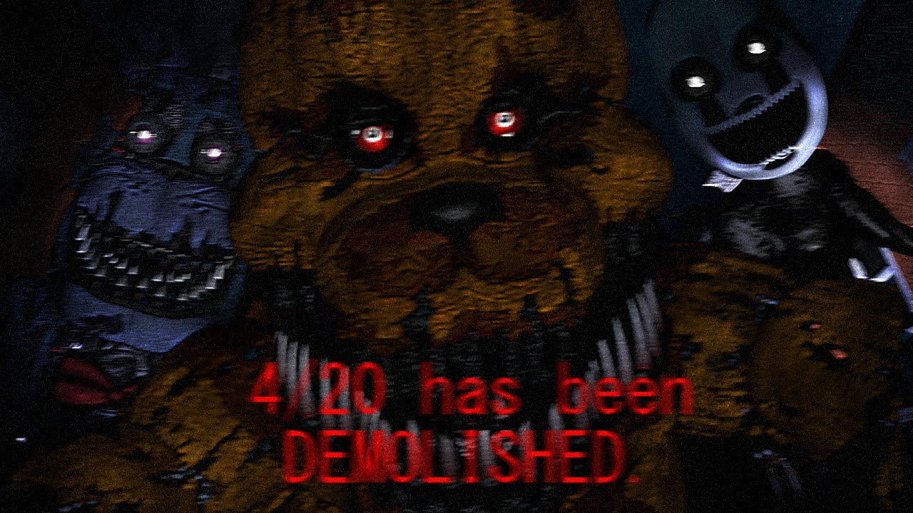 (World Record) FNAF 4: 4/20 (Night 8) 9x TIMES IN A ROW