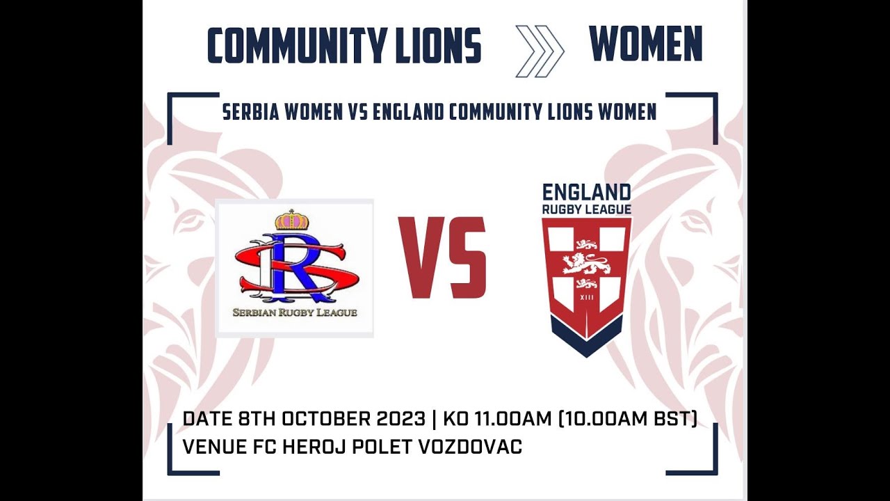 Serbia v England Lions