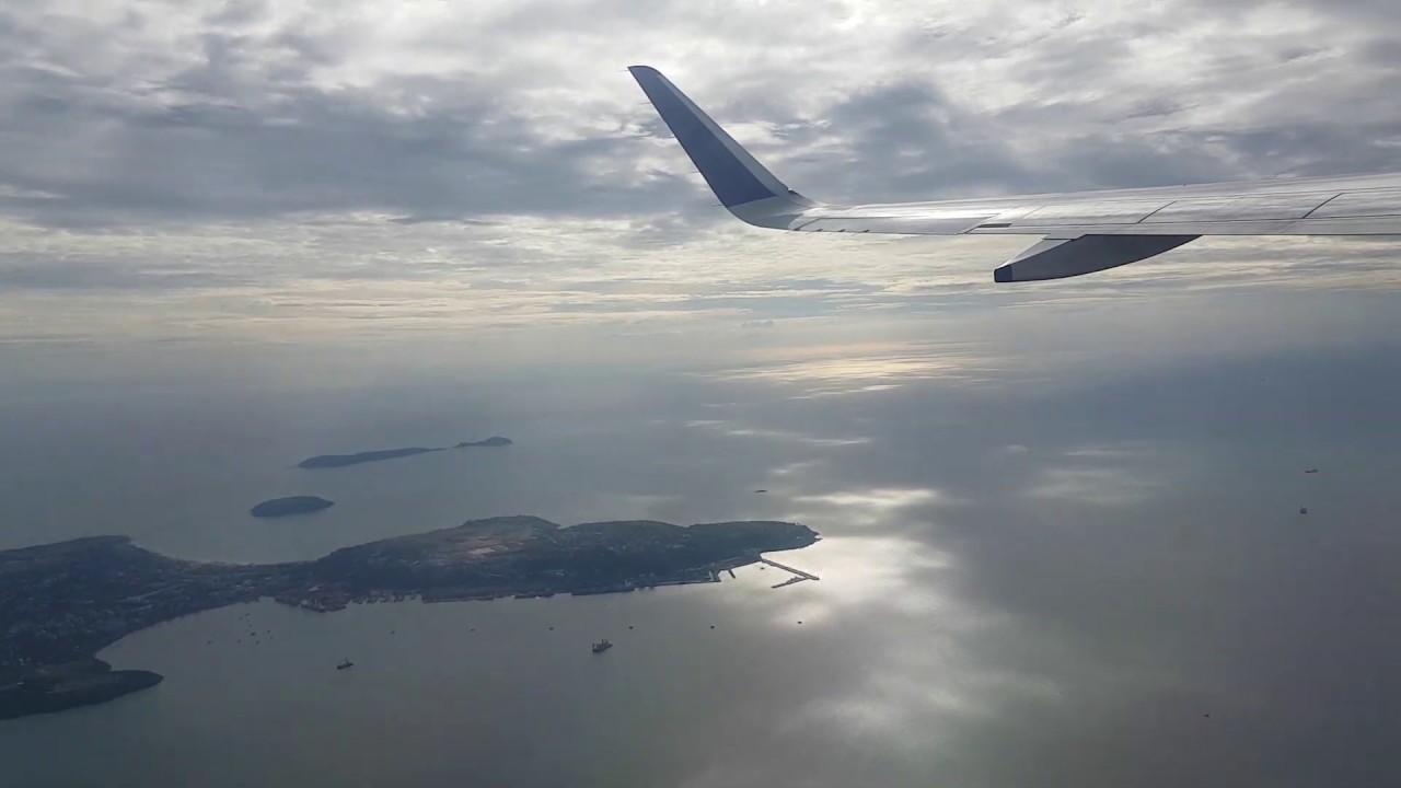 Beautiful Takeoff from Goa Airport full Raw video