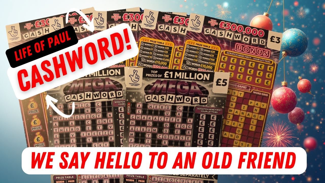 25 фунтов стерлингов в игре Cashword!