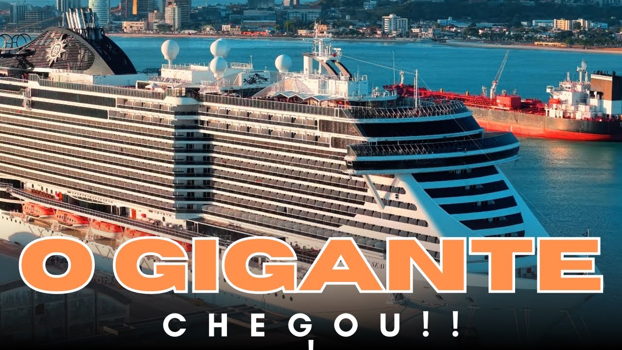 O Gigante dos Mares Chegou em Maceió — Olha Isso de Perto!