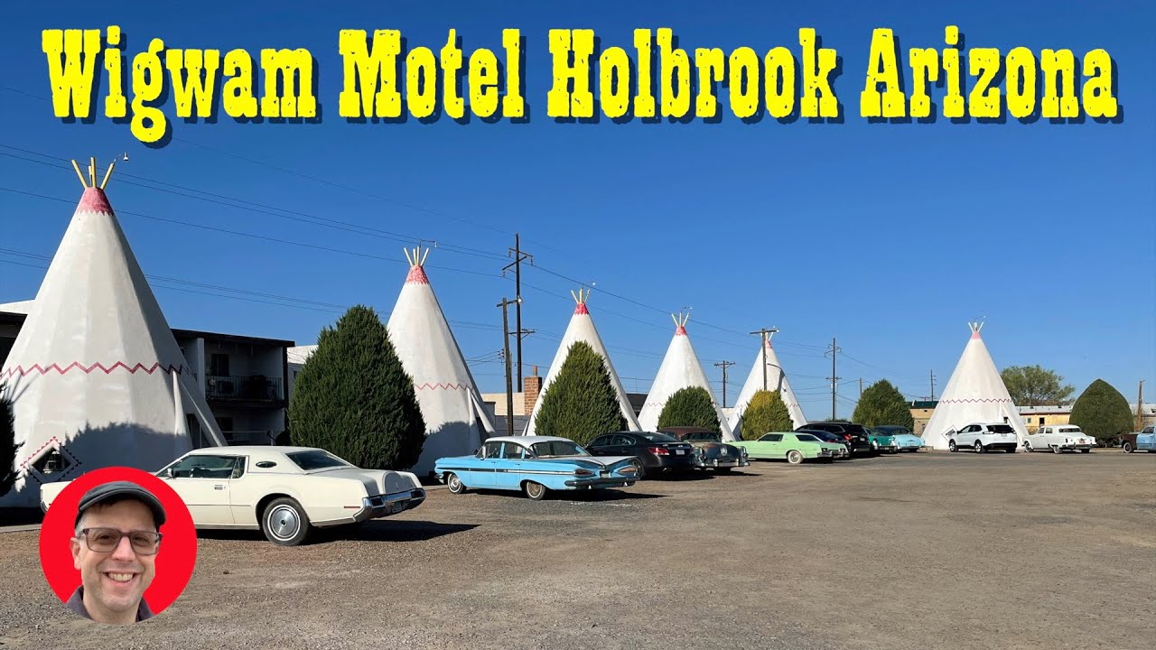 Wigwam Motel Holbrook Arizona Route 66 😃 Tee Pee Motel - The Real Life Cozy Cone  #route66 #tourism