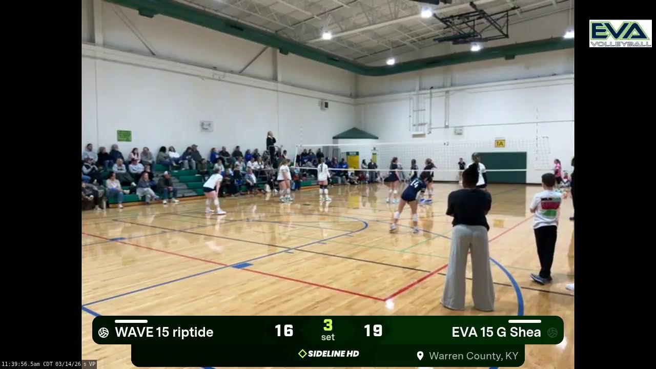 EVA 15 G Shea vs. WAVE 15 riptide (2026.03.14)
