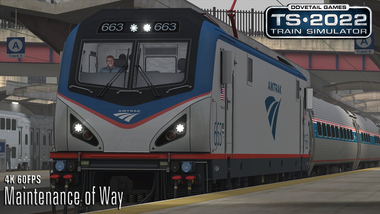 Maintenance of Way - Northeast Corridor: Washington - Baltimore - ACS-64 - Train Simulator 2022
