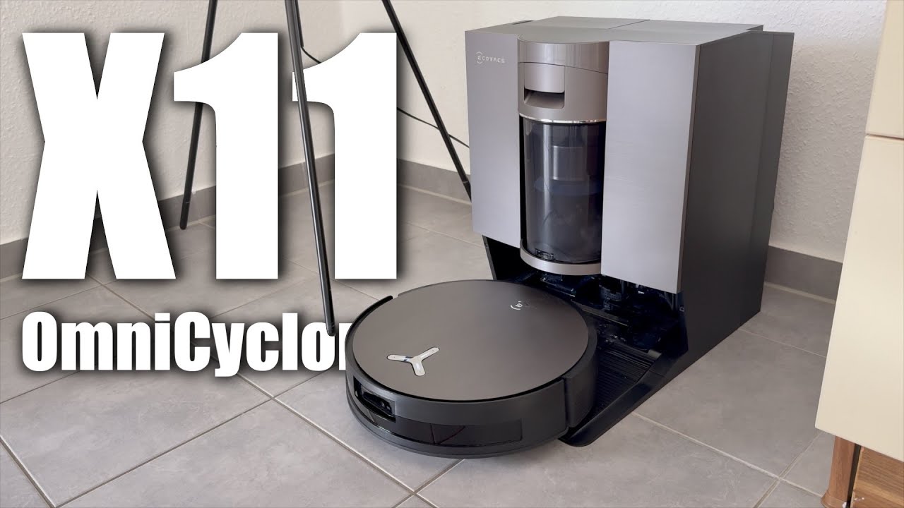 ECOVACS DEEBOT X11 OmniCyclone: Reinigung neu definiert? Alle Details, Funktionen und Test! | Venix