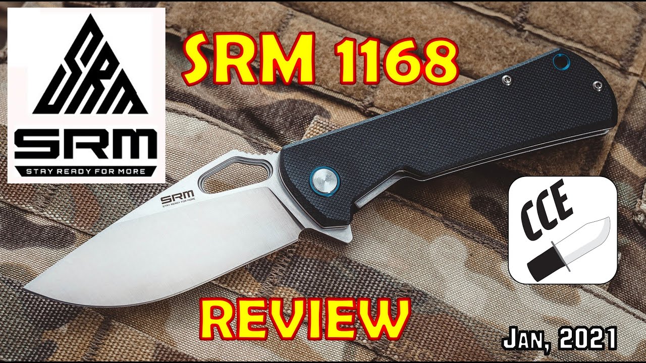 Review of SRM 1168 (Sanrenmu) - A Very Fine Budget Liner Lock Pocketknife
