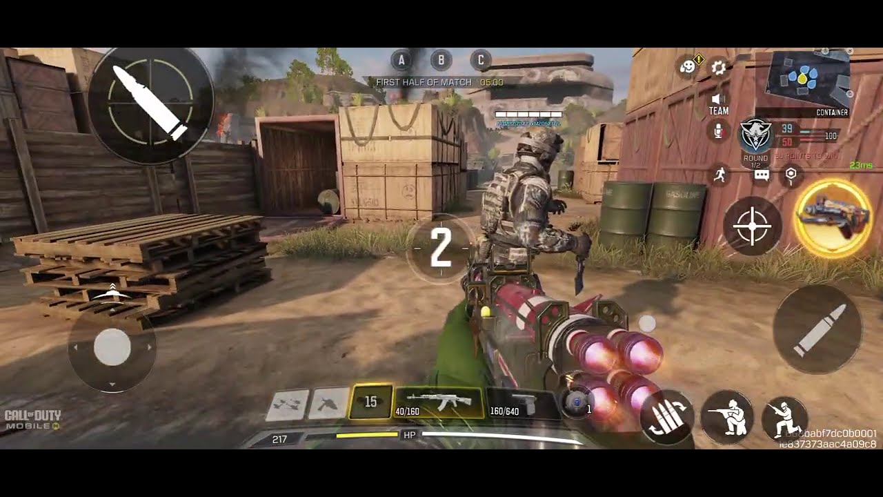 The AK47 is absolutely BROKEN right now!  #codm #gaming #relaxing  codm gameplay