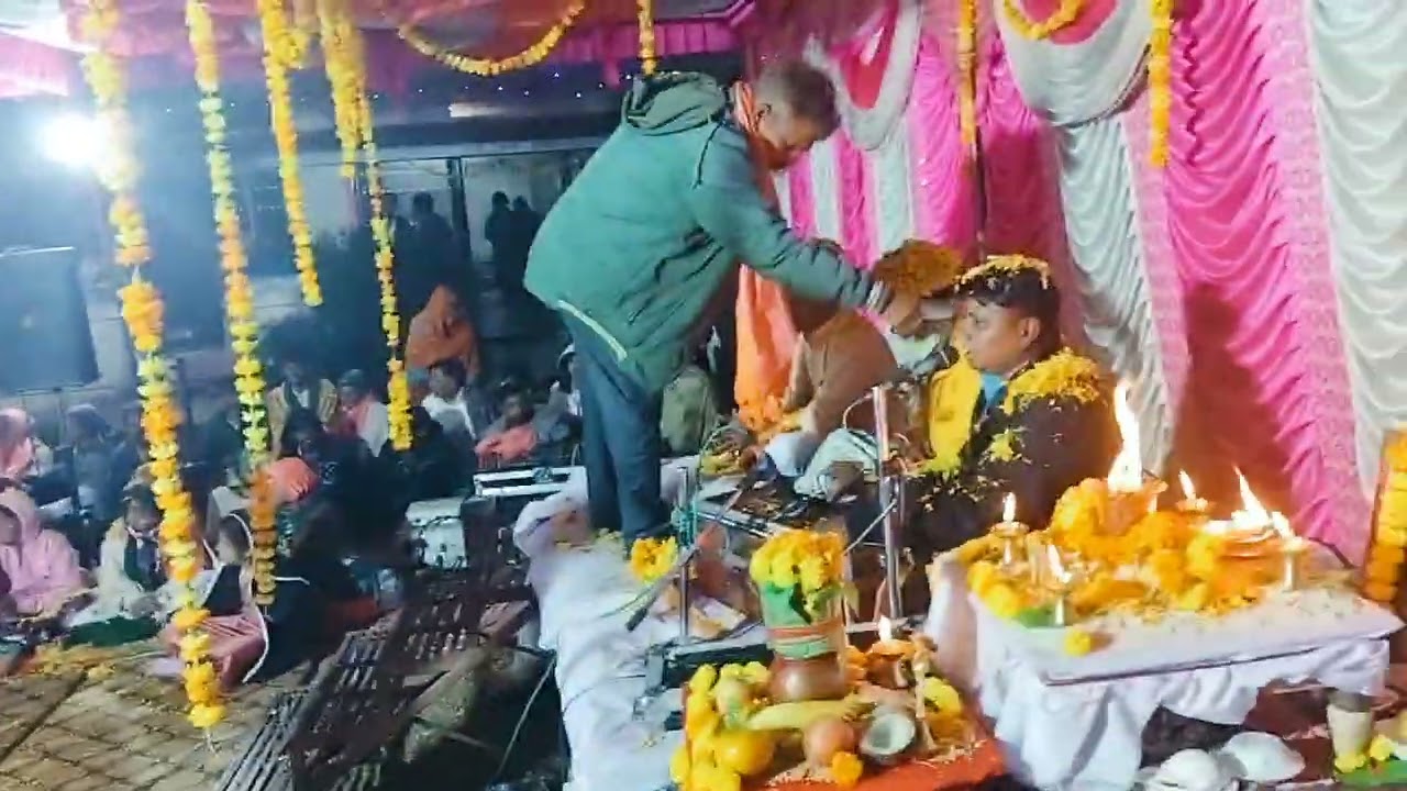 કિરણ રામ મહારાજ ઉડવા ગામ માં ફુલ મોજ 