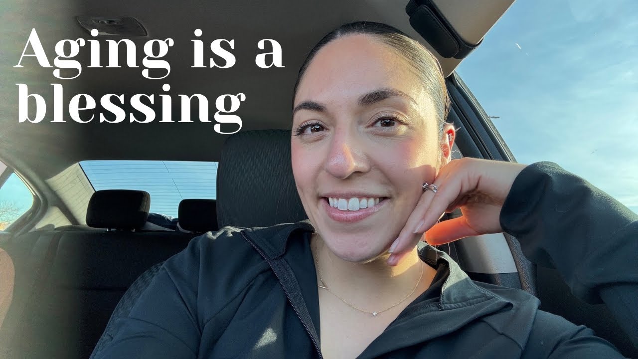 Aging is a blessing. Getting older is normal
