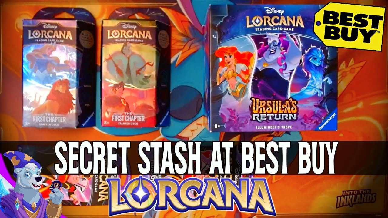 The First Chapter HIDDEN at Best Buy!? [Disney Lorcana Pack Opening]