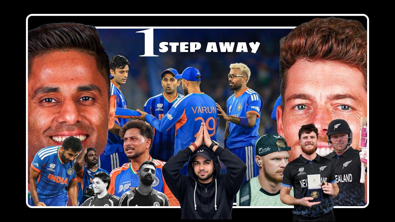 T20 WC26 Final:INDvsNZ 🇮🇳🔥 | IND 1 Step Away | VARUN, ABHI क्या करें ? Kuldeep & Rinku IN
