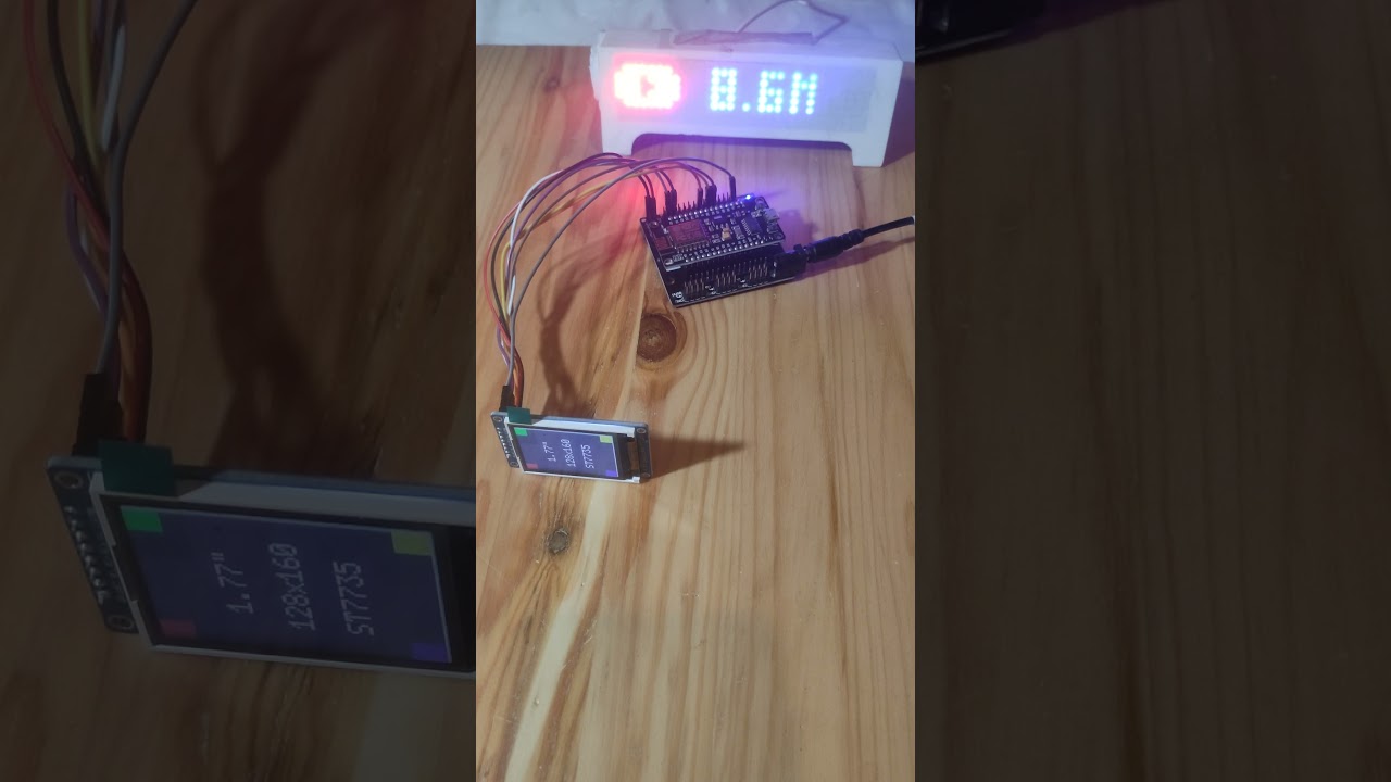 TFT 1.77 '' ST7735 160x128 RGB 11 февраля 2026 г.