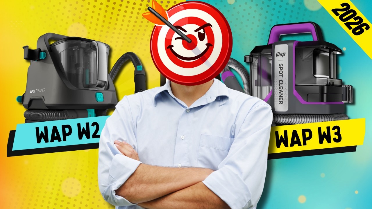 WAP SPOT CLEANER W2 vs W3 - Qual EXTRATORA PORTÁTIL Vale Mais a Pena?