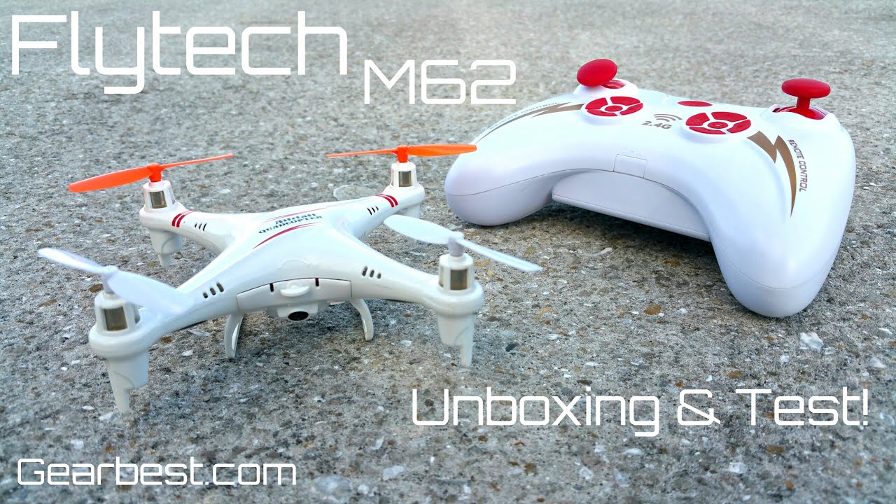 Skytech M62 Quadcopter - $29.95 - Phantom DJI Mini Version - Gearbest.com - Unboxing & Test!
