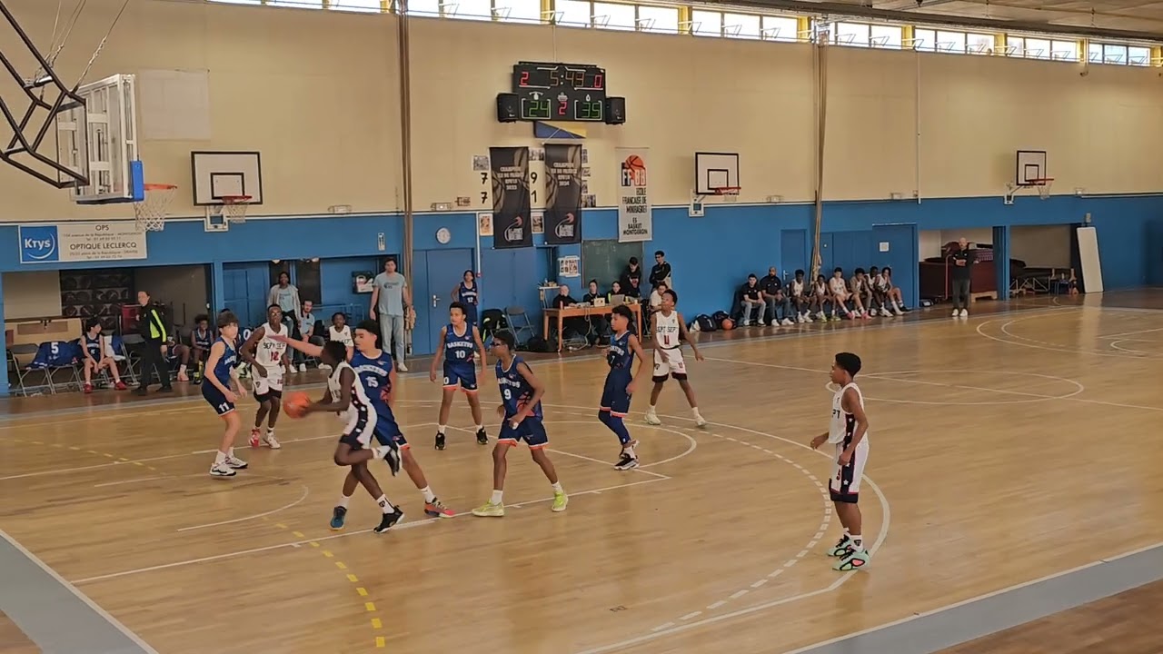 TIC U13 Oct 2024 - 77 (54) VS 95 (36)3e match poule A