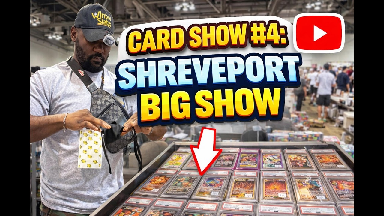 Buying One Piece and Pokemon: Shreveport Card Show