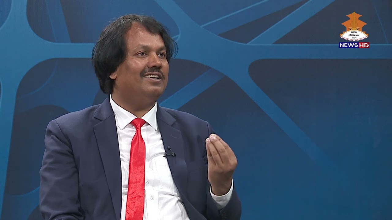Jigyasha with Dr. CK Raut, President, Janamat Party  || 2081/02/31 ||  Nepal Television