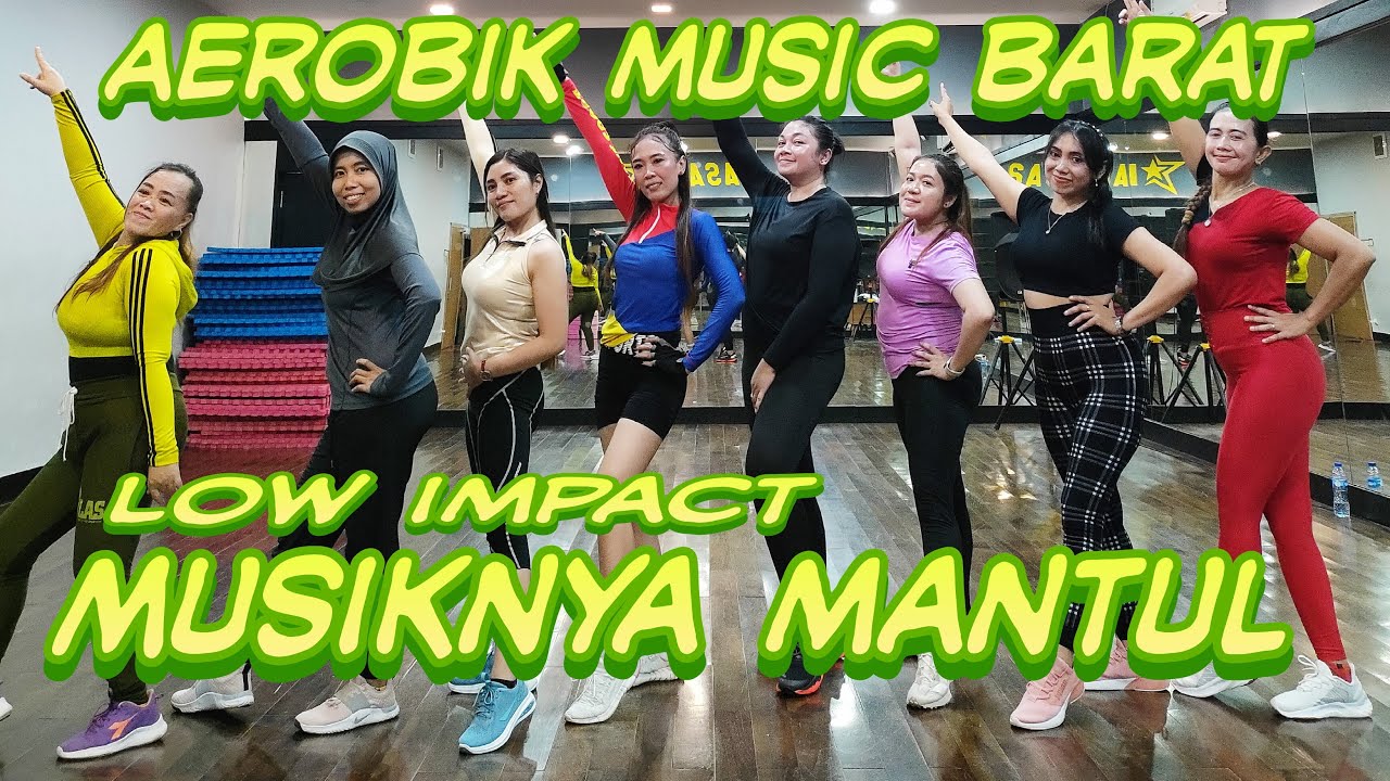 Senam Aerobik Low Impact Musik Barat Terbaru 2024